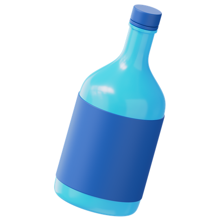 Water Bottle  3D Icon