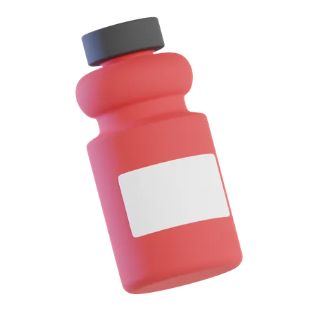 Water Bottle  3D Icon