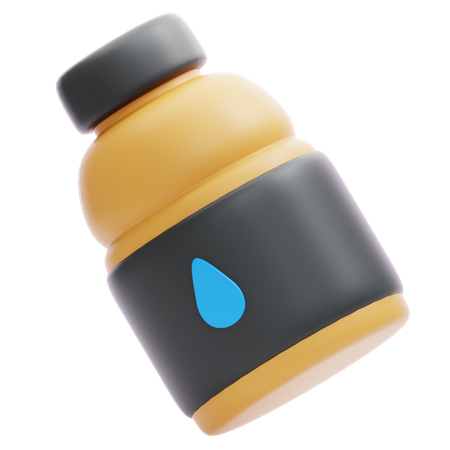 Water Bottle  3D Icon