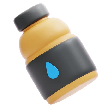 Water Bottle  3D Icon