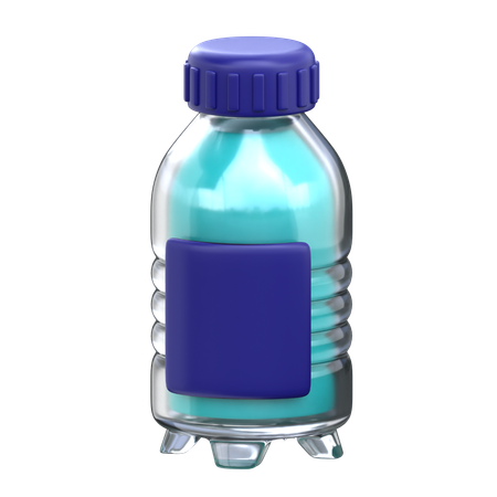 Water Bottle  3D Icon