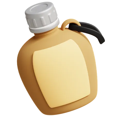 Water Bottle  3D Icon