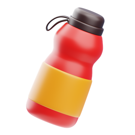 Water Bottle  3D Icon