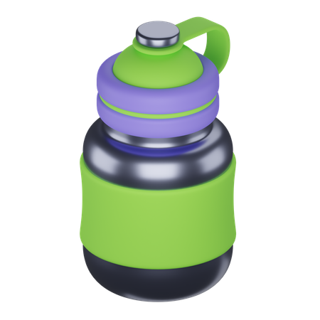 Water Bottle  3D Icon