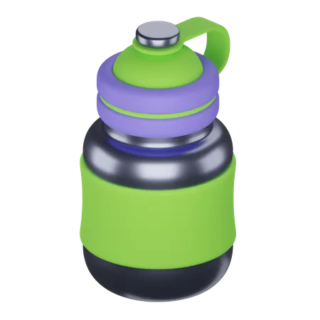 Water Bottle  3D Icon