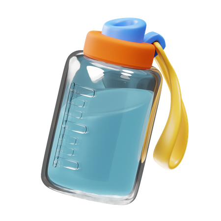 Water Bottle  3D Icon