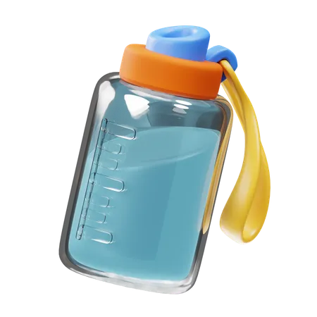 Water Bottle  3D Icon