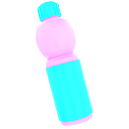 Water Bottle  3D Icon