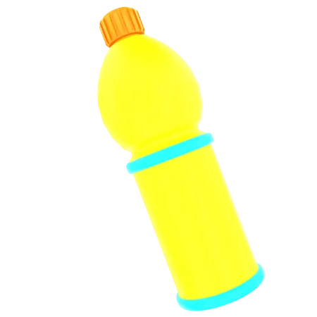 Water Bottle  3D Icon