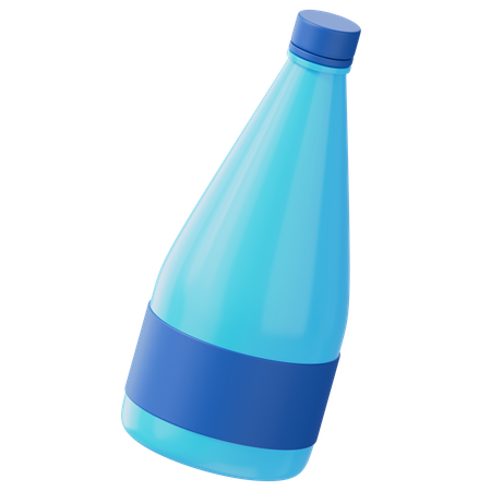 Water Bottle  3D Icon