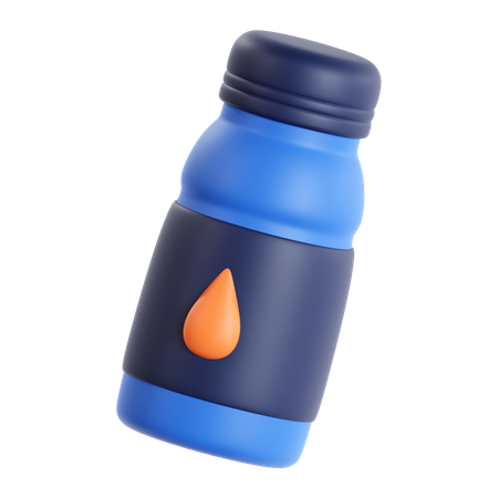 Water Bottle  3D Icon