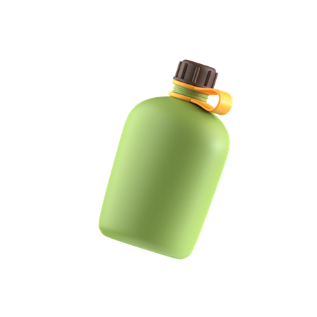 Water Bottle  3D Icon