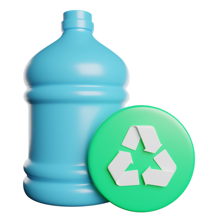 Water Bottle  3D Icon