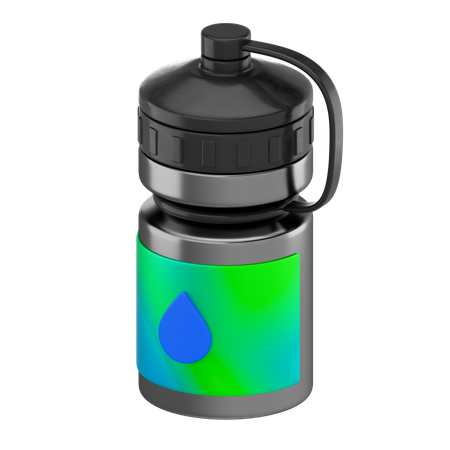 Water Bottle  3D Icon