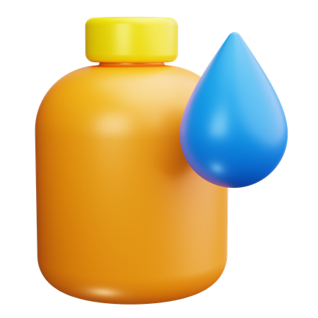 Water Bottle  3D Icon