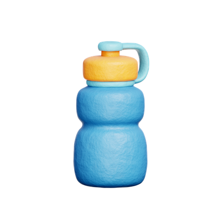 Water Bottle  3D Icon