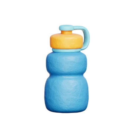 Water Bottle  3D Icon