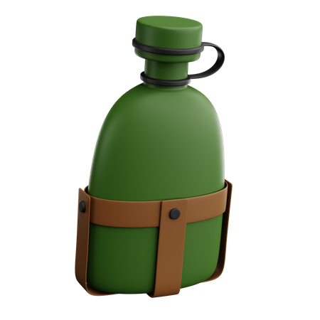 Water Bottle  3D Icon