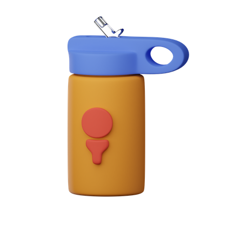 Water Bottle  3D Icon