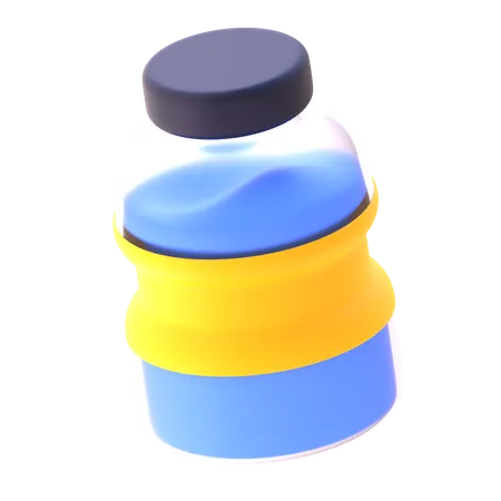 Water Bottle  3D Icon