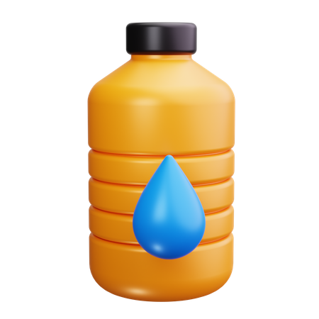 Water Bottle  3D Icon