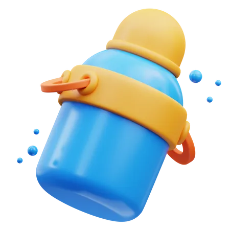 Water Bottle  3D Icon