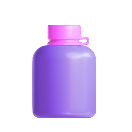 Water Bottle  3D Icon