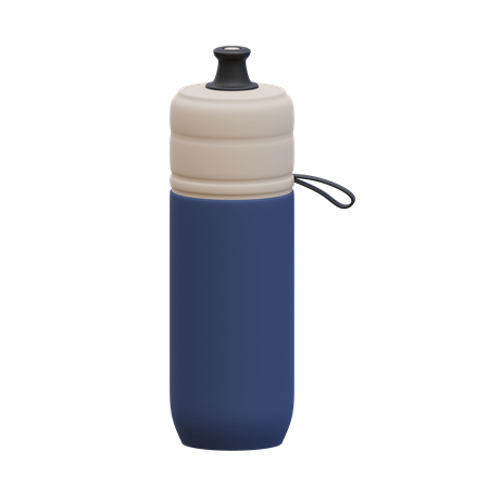 Water Bottle  3D Illustration