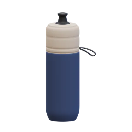 Water Bottle  3D Illustration