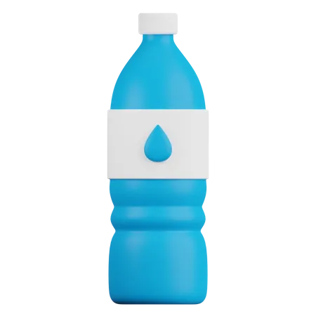 Water Bottle  3D Illustration