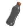 water storage bottle 3d illustration
