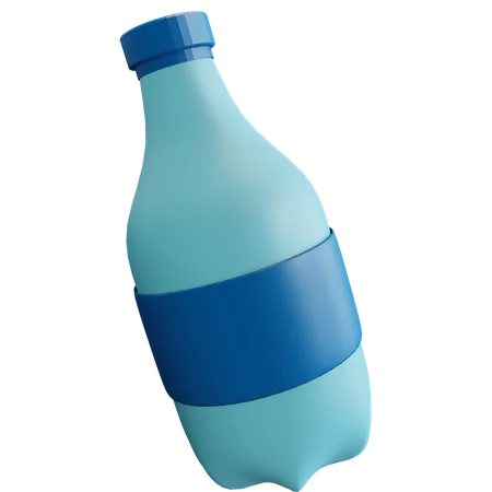 Water Bottle  3D Illustration
