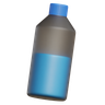 3d water storage bottle logo