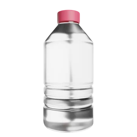 Water Bottle Mineral 3D Icon