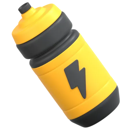 툰더 표시가 있는 물병  3D Icon