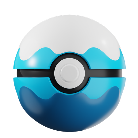 Water Bubble Ball  3D Icon