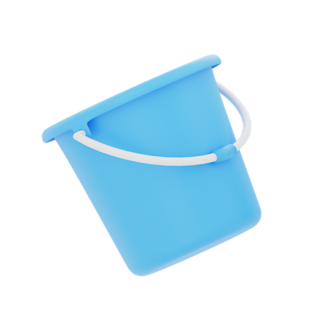 Water Bucket  3D Icon