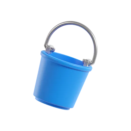 Water Bucket  3D Icon