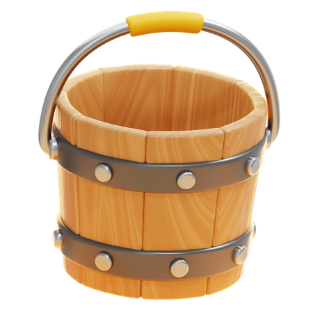 WATER BUCKET  3D Icon