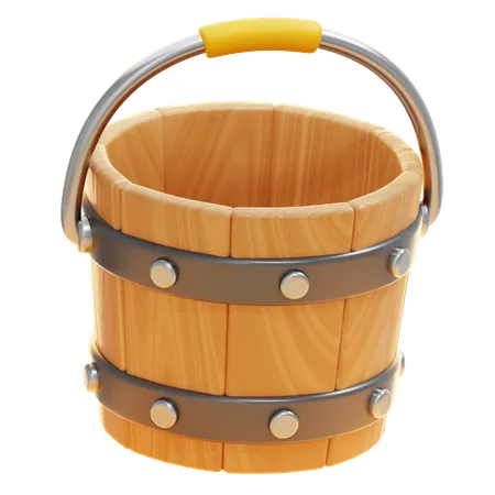 WATER BUCKET  3D Icon