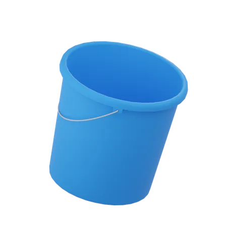 Water Bucket  3D Icon