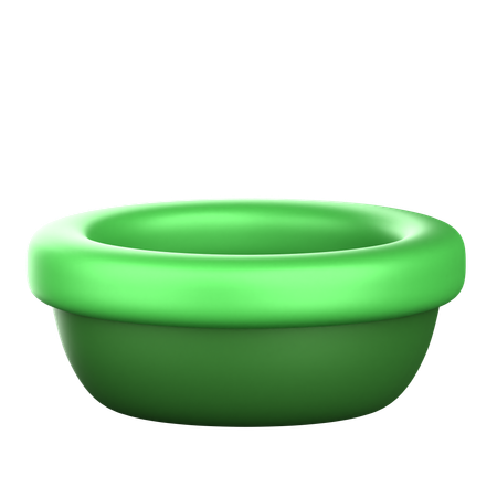 Water Bucket  3D Icon