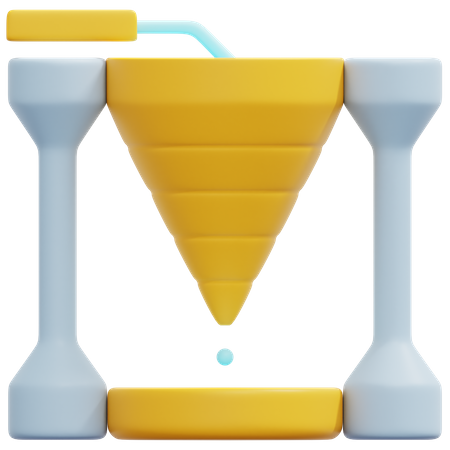 Water Clock  3D Icon