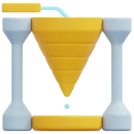 Water Clock  3D Icon