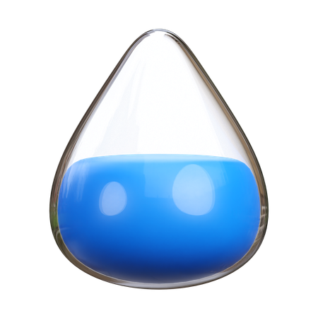 Water Color  3D Icon