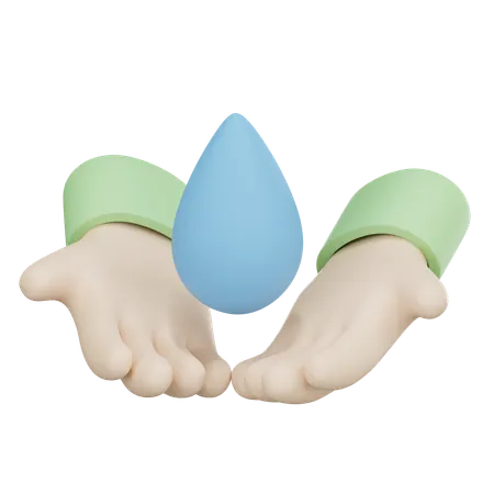 Water Conservation  3D Icon