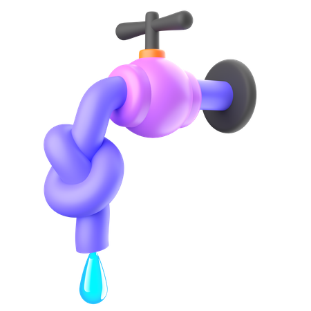 Water Crisis 3D Icon