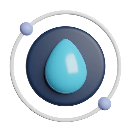 Water Cycle  3D Icon