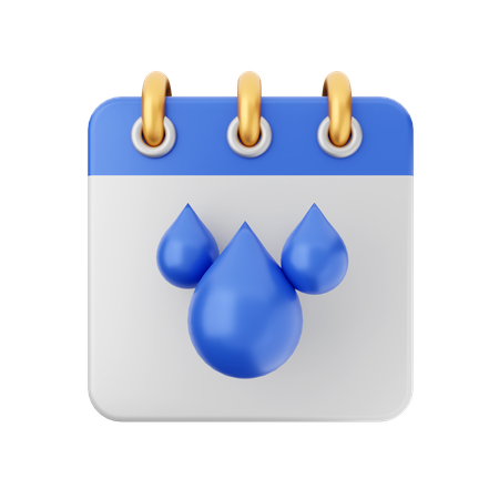 Water Day 3D Icon