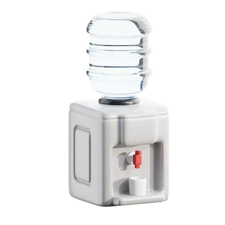 Water Dispenser 3 D Icon 3D Icon